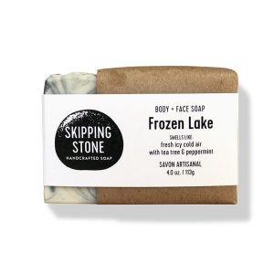 Skipping Stone Frozen Lake Face + Body Bar