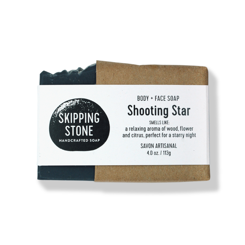 Skipping Stone Shooting Star Body + Face Soap