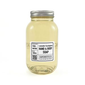 Purenat Lavender & Eucalyptus Hand & Body Soap 1L Refundable Jar