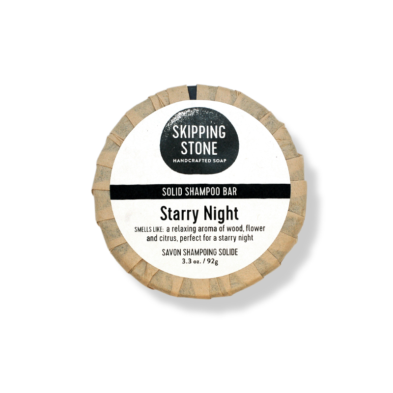 Skipping Stone Starry Night Shampoo Bar