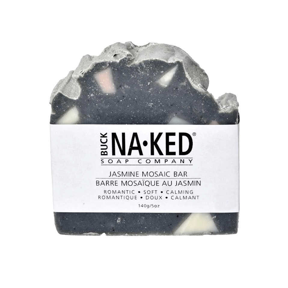 Buck Naked Soap Company Jasmine Mosaic Bar Soap