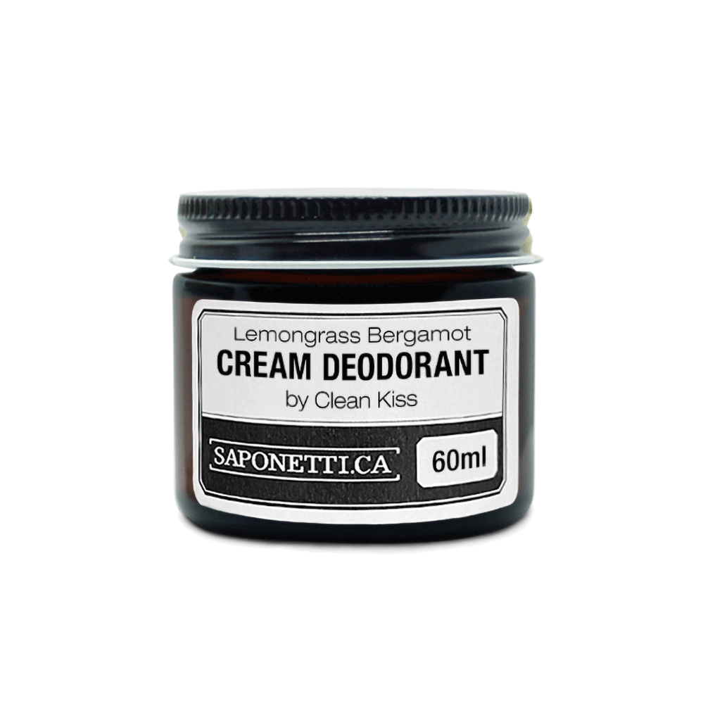 Clean Kiss Lemongrass Bergamot Deodorant 60ml Refundable Jar