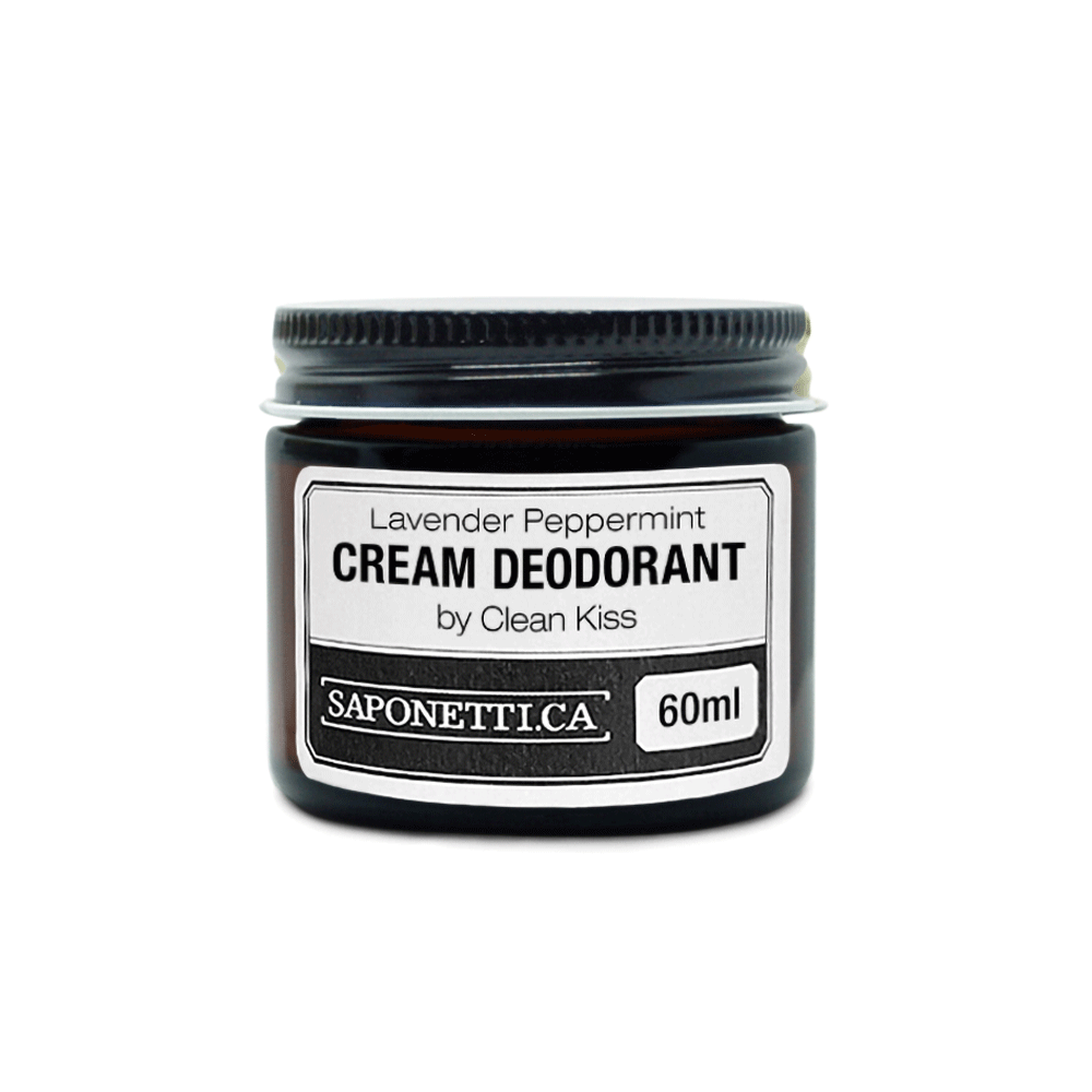 Clean Kiss Lavender Peppermint Deodorant 60ml Refundable Jar