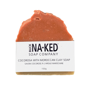 Buck Naked Soap Company CocaRosa & Moroccan Clay Bar Soap