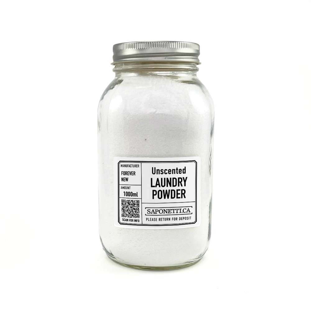 Forever New Unscented Laundry Powder 1L Refundable Jar