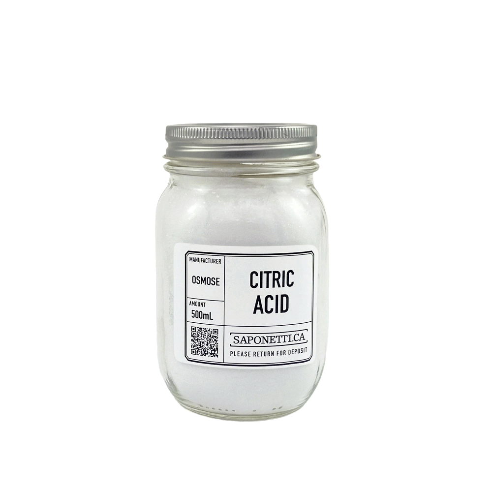 Citric Acid 500ml Refundable Jar