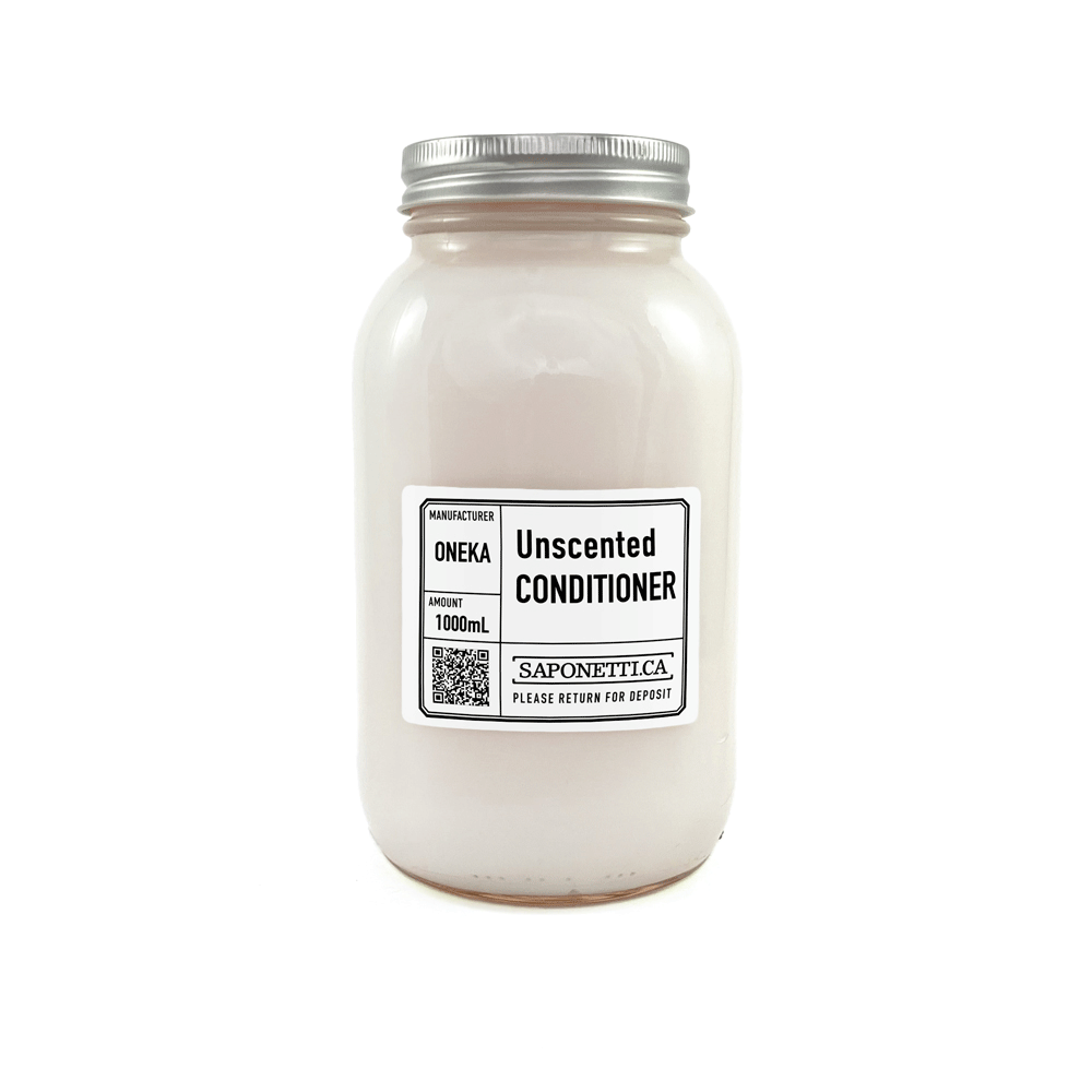 Oneka Unscented Conditioner 1L Refundable Jar