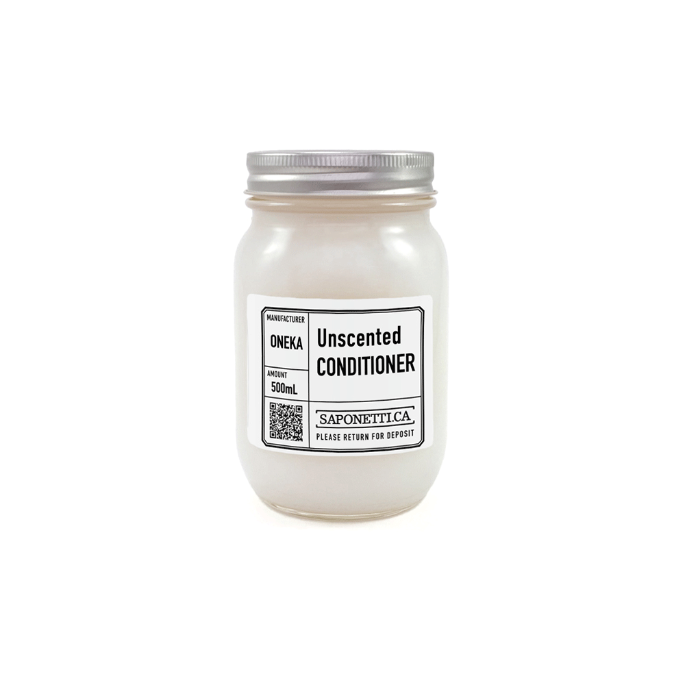 Oneka Unscented Conditioner 500ml Refundable Jar