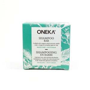 Oneka White Pine and Petitgrain Hydrating Shampoo Bar