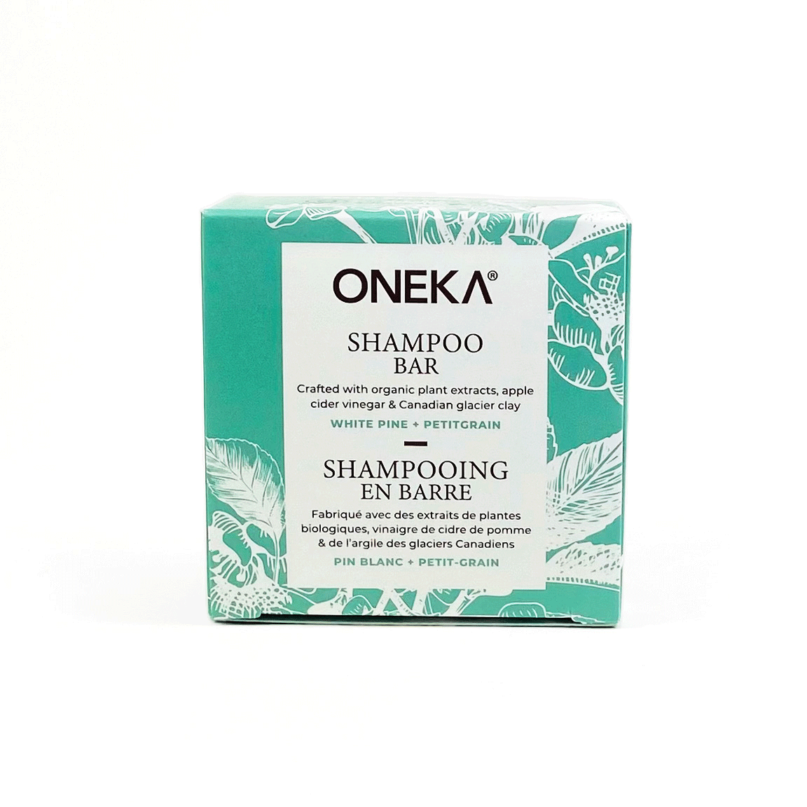 Oneka White Pine and Petitgrain Hydrating Shampoo Bar