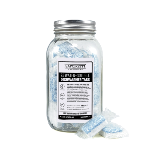 Saponetti Essentials Dishwasher Tabs 25 Refundable Jar