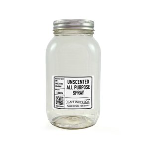 The Unscented Company All Purpose Spray 1L Refillable Jar