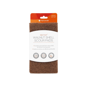 Full Circle Walnut Shell Scour Pads