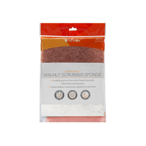 Full Circle Walnut Scrubber Sponge