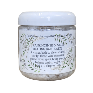 Frankincense Sage Healing Bath Salts