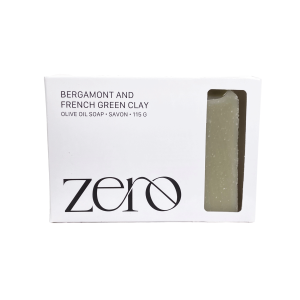 Zero Soap Co. Bergamot and French Green Clay Soap Bar