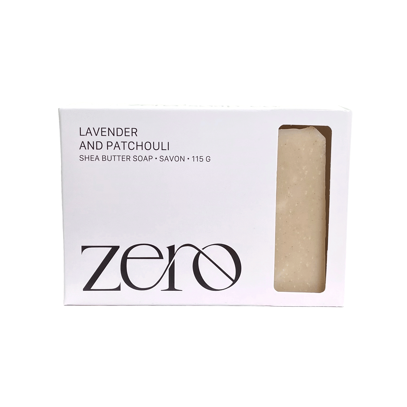 Zero Soap Co. Lavender and Patchouli Soap Bar