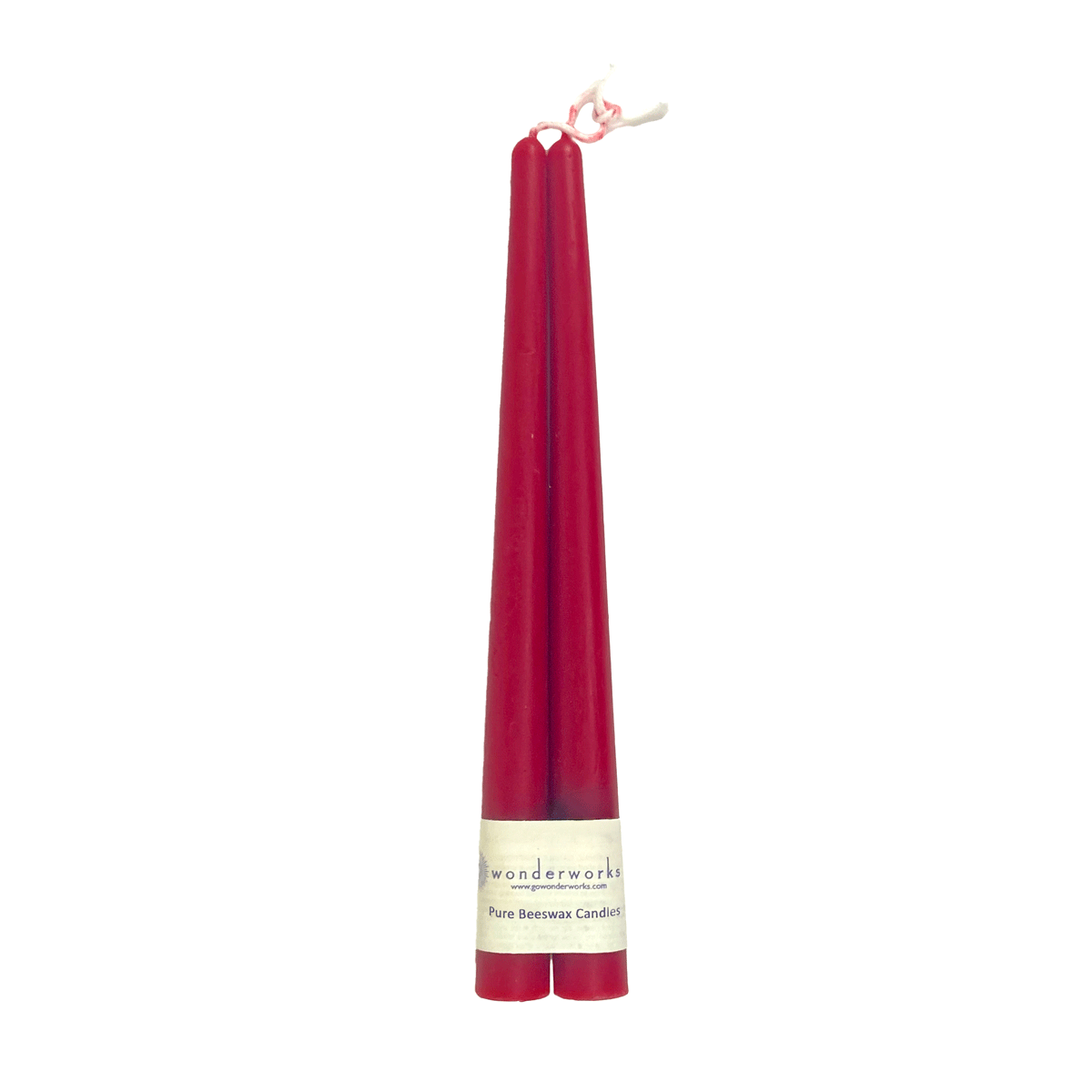 Beeswax 10" Tapers (pair) - Image 2