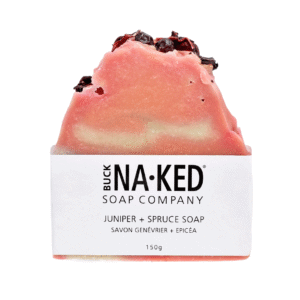 Buck Naked Soap Company Juniper + Spruce Bar Soap