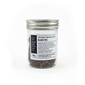 Organic Masala Chai Black Tea 50g Refundable Jar