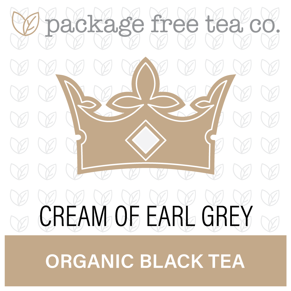 Organic Cream of Earl Grey Tea 250g Refundable Jar