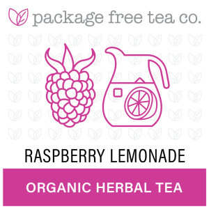 Organic Raspberry Lemonade Herbal Tea 250g Refundable Jar