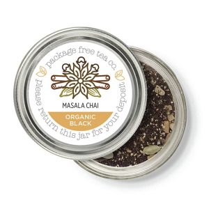 Organic Masala Chai Black Tea 100g Refundable Jar
