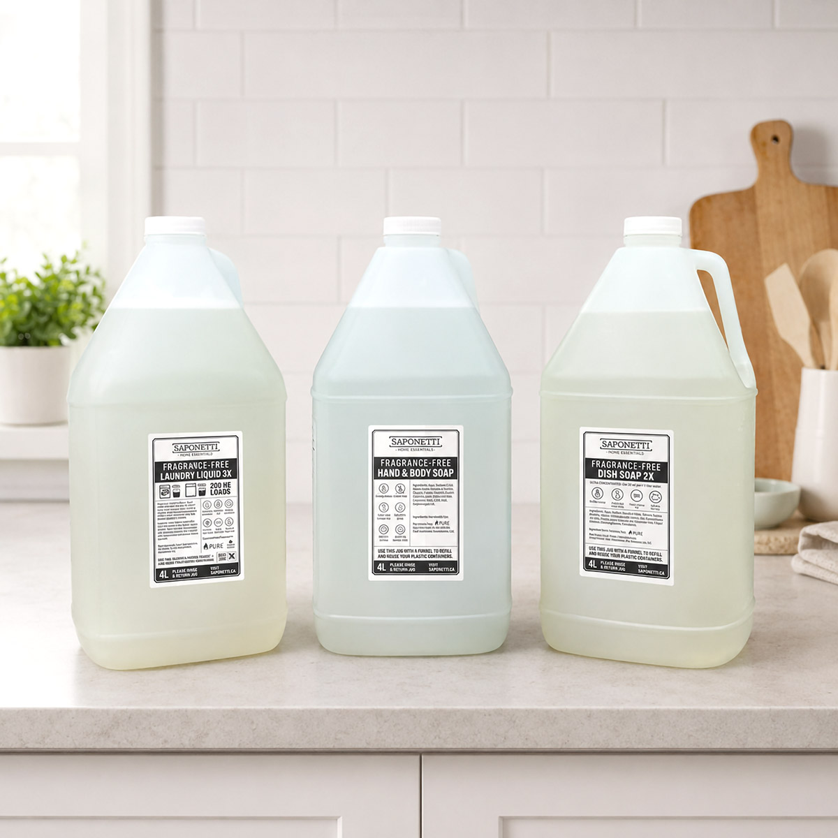 Saponetti 4L Saver-Bundle 20% OFF – Fragrance-Free